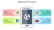 Best Mobile App PPT Template PowerPoint Presentation