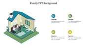 Get fantastic Family PPT Background PowerPoint presentation