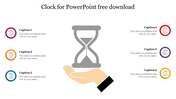 Innovative Clock For PowerPoint Free Download Slide Template