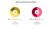 Harvey Balls Microsoft PPT Presentation Slides