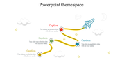 Beautiful PowerPoint Theme Free Space Presentation