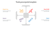 Ready To Use Nice Tools PowerPoint Template  Presentation