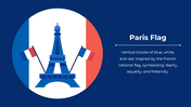 Creative Paris Flag PowerPoint And Google Slides Template