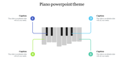 Piano PowerPoint Theme Free Template Presentation Slides