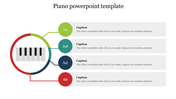 Editable Free Piano PowerPoint Template PPT Slides