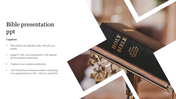 Creative Bible presentation ppt  