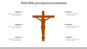 Holy Bible PowerPoint Presentation Slide With Holy Cross