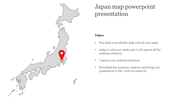 Download This Beautiful Japan Map PowerPoint Presentation