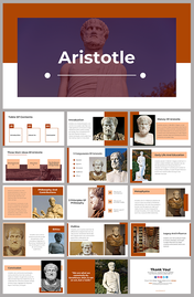 Comprehensive slides about Aristotle, including his main ideas, educational background, and legacy in philosophy.