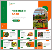 Vegetable Shops PowerPoint And Google Slides Templates