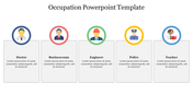 Get involved in Occupation PowerPoint Template Themes