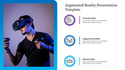 Portfolio Augmented Reality Presentation Template Slide