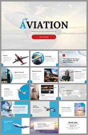 Aviation PowerPoint Templates And Google Slides