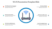 Six Node Wi-Fi Presentation Template Slide