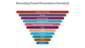 Stunning Recruiting Funnel Presentation Download