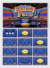 Elegant Family Feud PPT and Google Slides Templates