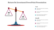 Return On Investment PowerPoint Presentation-Scale Model