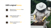 Best Honey Farming PowerPoint Template PPT Presentation