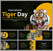 International Tiger Day PowerPoint And Google Slides Themes