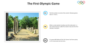 The First Olympic Game PowerPoint Presentation Template