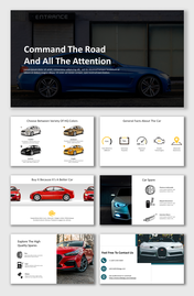 Car Theme PowerPoint and Google Slides Templates