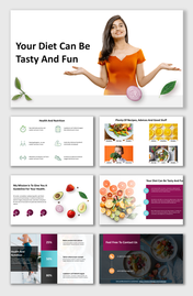 Attractive Diet Presentation And Google Slides Themes