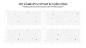 Creative Dot Charts PowerPoint Template Slide Presentation