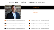 Effective School Vice President Presentation Template