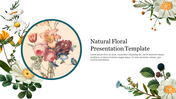 Stunning Natural Floral Presentation Template 