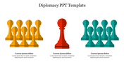 Effective Diplomacy PPT Template Slide Themes Design