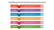 Six Node Upskilling PowerPoint Presentation Download