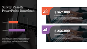 Portfolio Survey Results PowerPoint Download Template