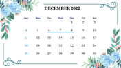 Amazing December 2022 PowerPoint Template