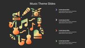 Editable Music Theme Google Slides Template Presentation