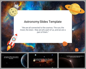 Astronomy Slide Templates For PPT and Google Themes