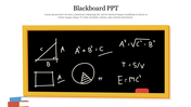 Effective Blackboard PPT Presentation Slide 