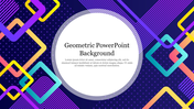 Editable Geometric PowerPoint Background Slide