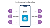 Editable App Presentation Template For PPT Slides