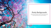 Portfolio Pretty Slideshow Backgrounds Template For Slides