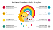 Stunning Rainbow Slides PowerPoint Presentation Template