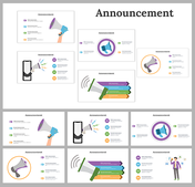 Announcement PowerPoint And Google Slides Templates