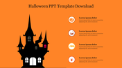 Halloween PPT Template Free Download - Haunted House