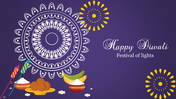 Editable Diwali Theme Music Free Download PPT Slide