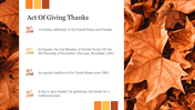 Innovative Thanksgiving Day PPT Presentation Template