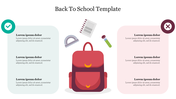 Back To School Template PowerPoint Presentation Slide