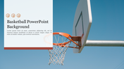 Editable Basketball PowerPoint Background