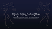 Inspiring Happy New Year 2022 PowerPoint Template PPT