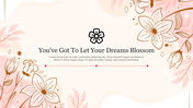 Beautiful PowerPoint Design Flowers Presentation Slide