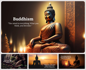 Buddhism Background PowerPoint and Google Slides Templates