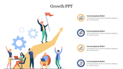 Creative Multicolor Growth PPT Presentation Template